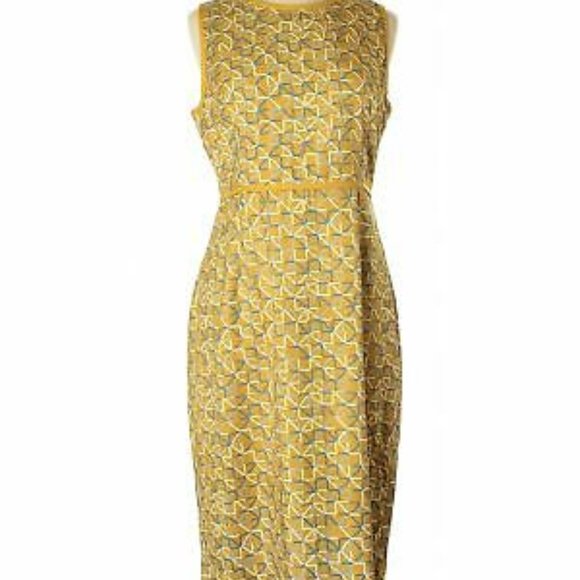 dear creatures Dresses & Skirts - Dear Creatures Anthropologie Kate Mustard Dress